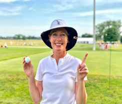 Lara Tennant wins The R&A Senior Womens Amateur Championship